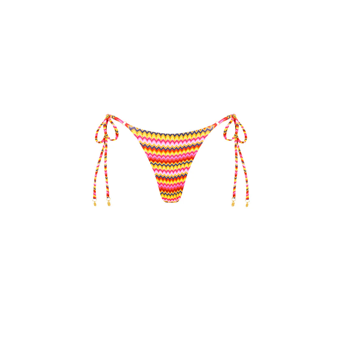 Midnight Moon Thong Tie Side Bikini Bottom