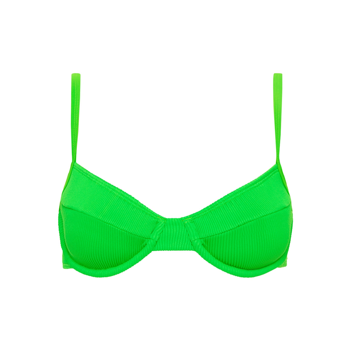 Peppermint Ditzy Underwire Bra Bikini Top