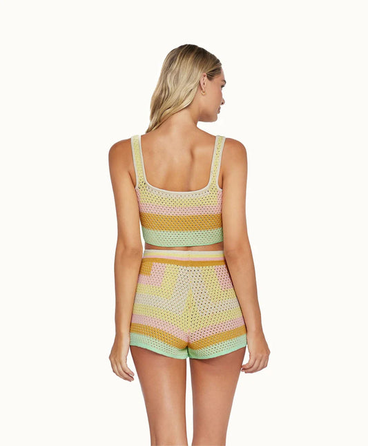 Sorrento Crochet Crop Top