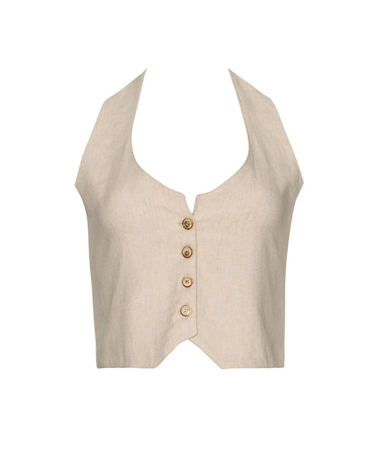 Payton Linen Vest
