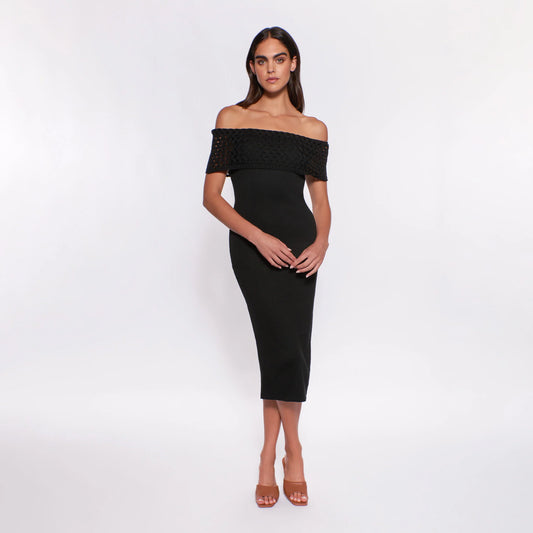 Avril MidI Knit Dress