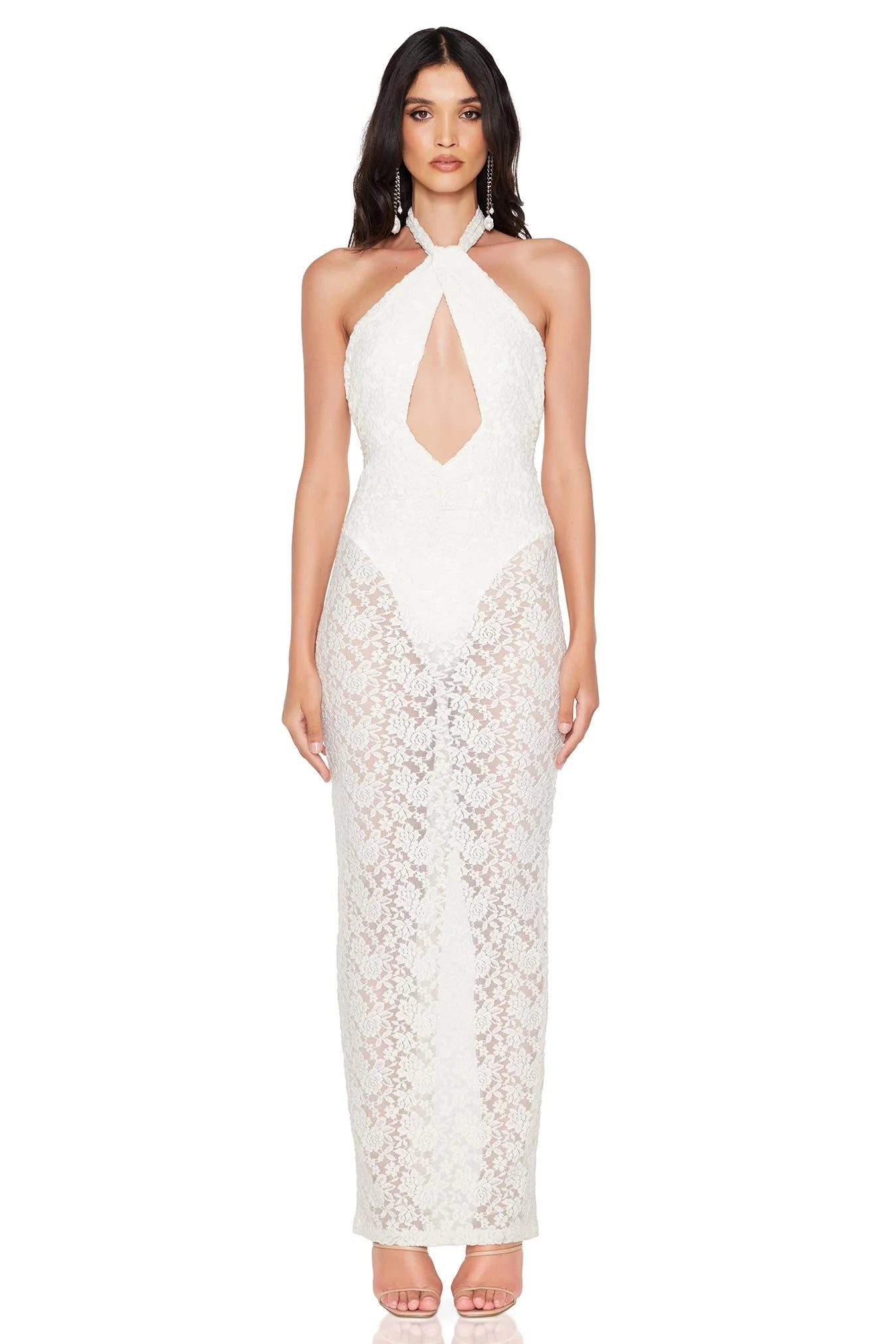 Roxana Halter Gown